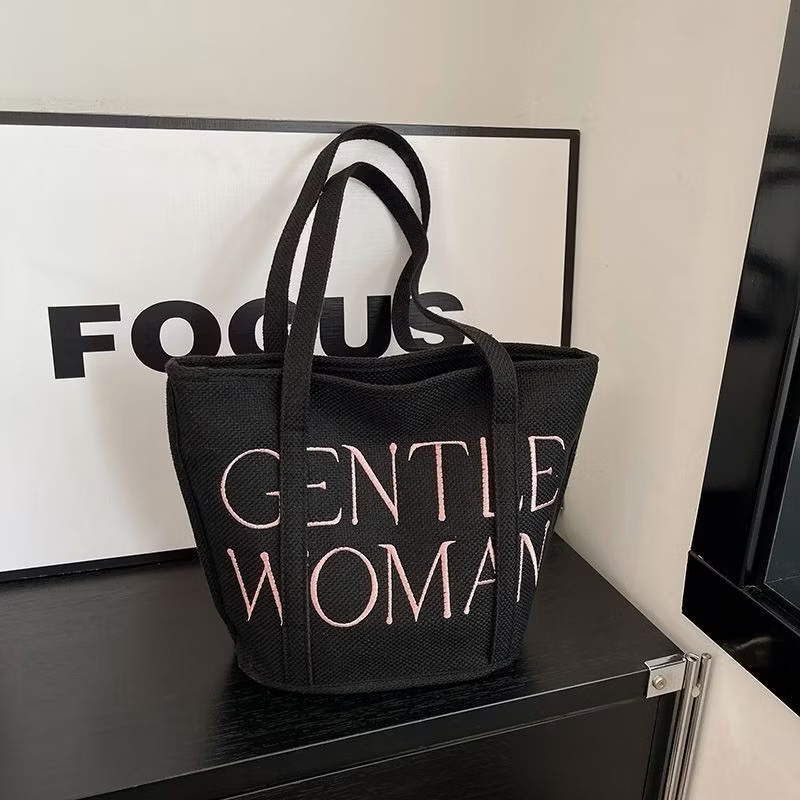 ກະເປ໋າຜ້າ GENTLE WOMEN ສະພາຍຂ້າງ — ຮູບ 3